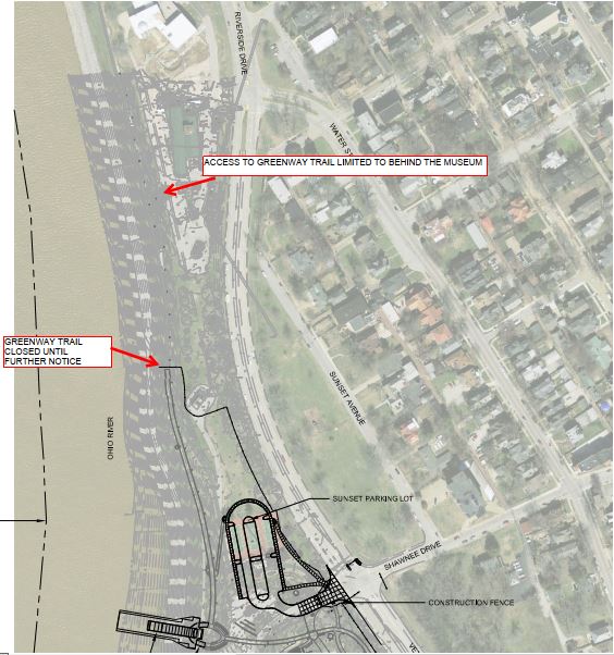 Greenway Closure Map 4.16.20